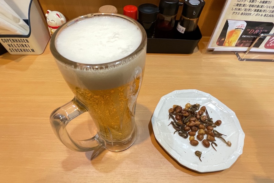 【台湾料理 7番酒場】ビールとおつまみ