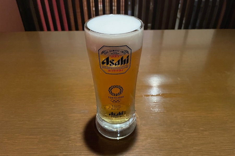 【銚釐庵 山口湯田店】ビール