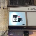 【bar edge】広島市、流川通りのサウンドバー。看板